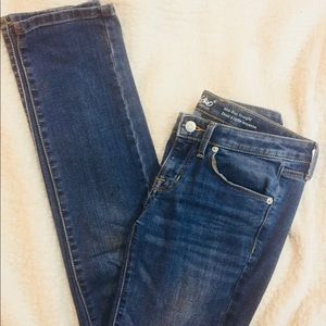 Target mid-rise straight jeans